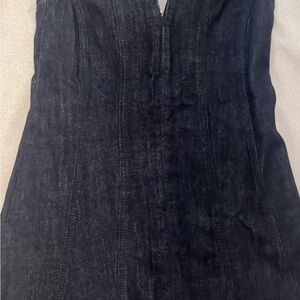Zara Midnight Blue Denim Dress
